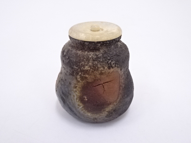 道具 ] - 道具 備前焼 小山末廣造 窯変茶入 □z | ネットショップ圭